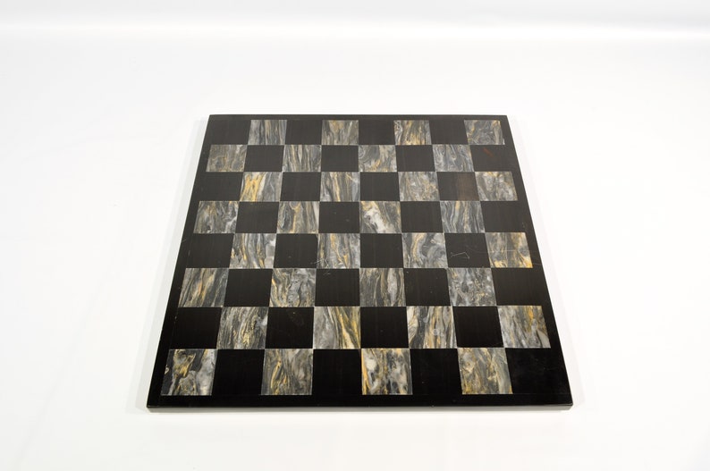 Mid Century Marble stone chess board bottle traycoffee table decormad man decorchess decor