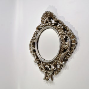Baroque Ornate Mirror/Filigree  Regency Mirror/Fleur Dis Lis design/Rococo Mirror/Victorian French Boudoir mirror/Paris apartment Chateau