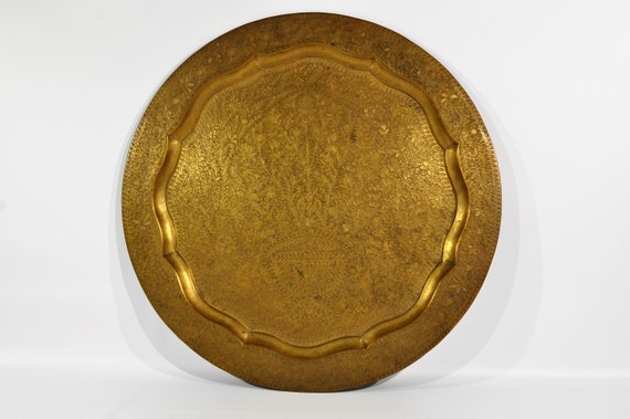 Large 21 Brass Coffee Table Tray Hollywood Regency - Large Brass Tray Coffee Table Large 21 Brass Coffee Table Tray Hollywood Regency - Large Brass Tray Coffee Table
