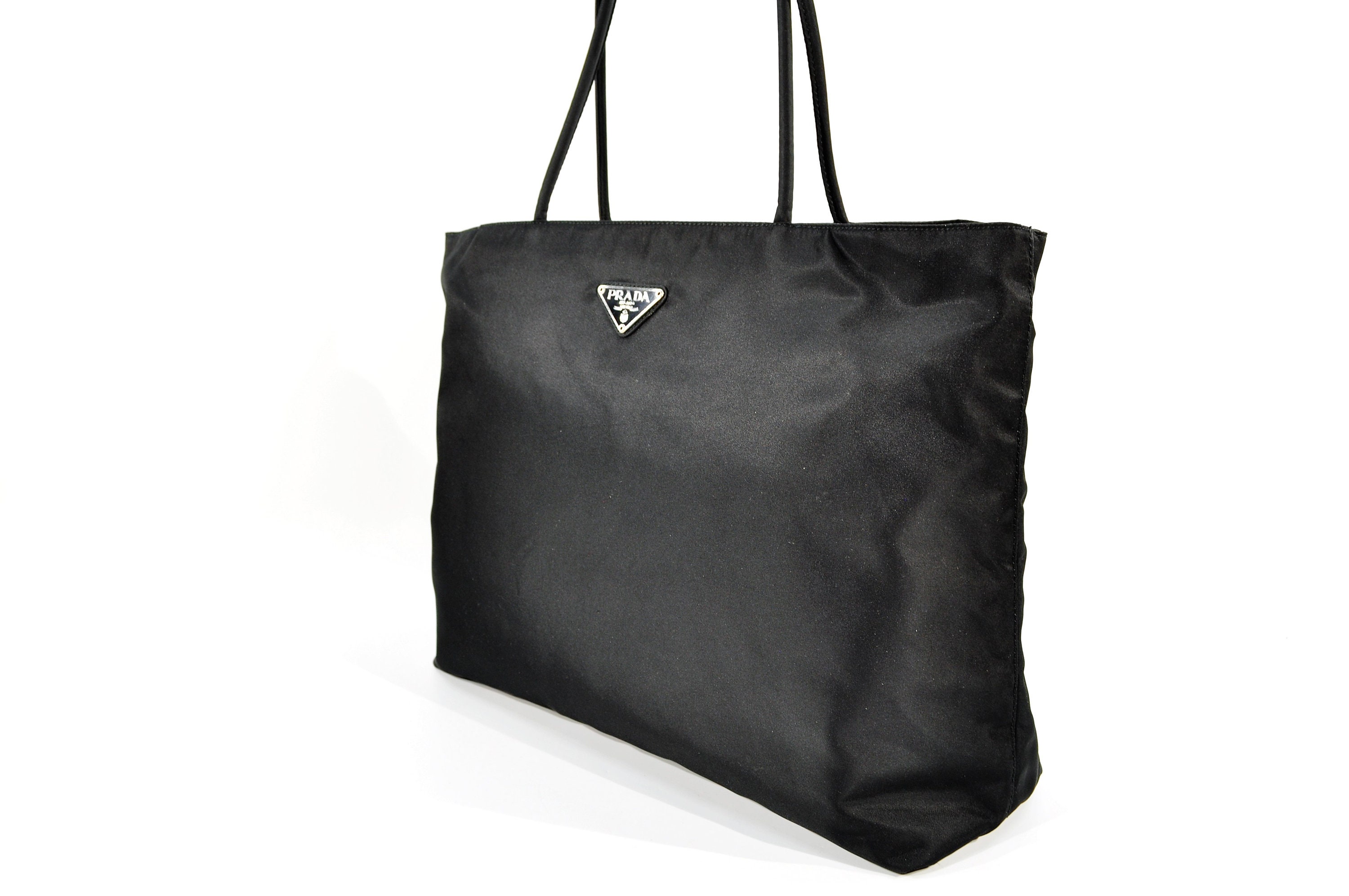 Prada outlet black tote