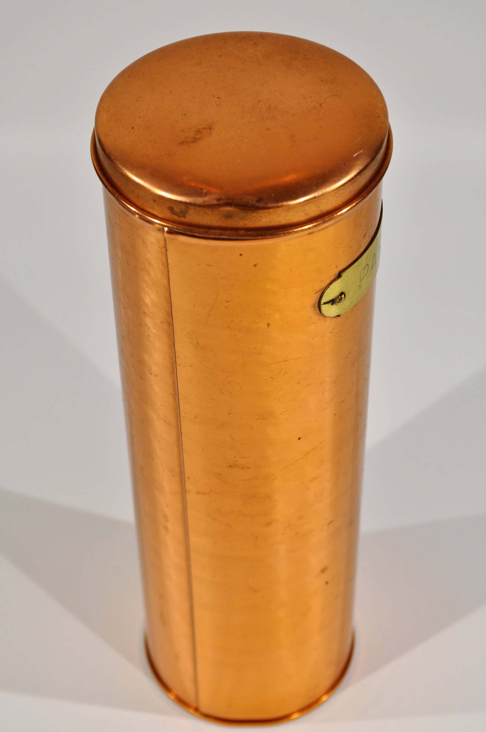 Copper Pasta Container Copper Kitchen Decor/Farmhouse Rustic Etsy