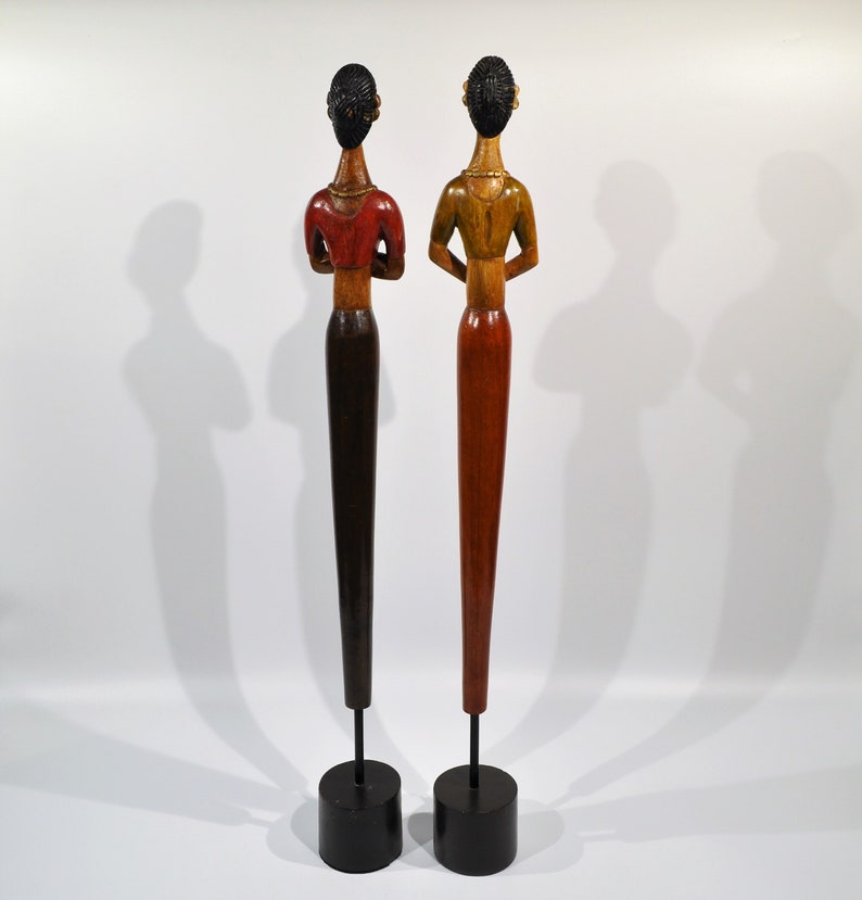 26.5'' Tall Accent Pieces /Wood Woman Sculptures Etsy