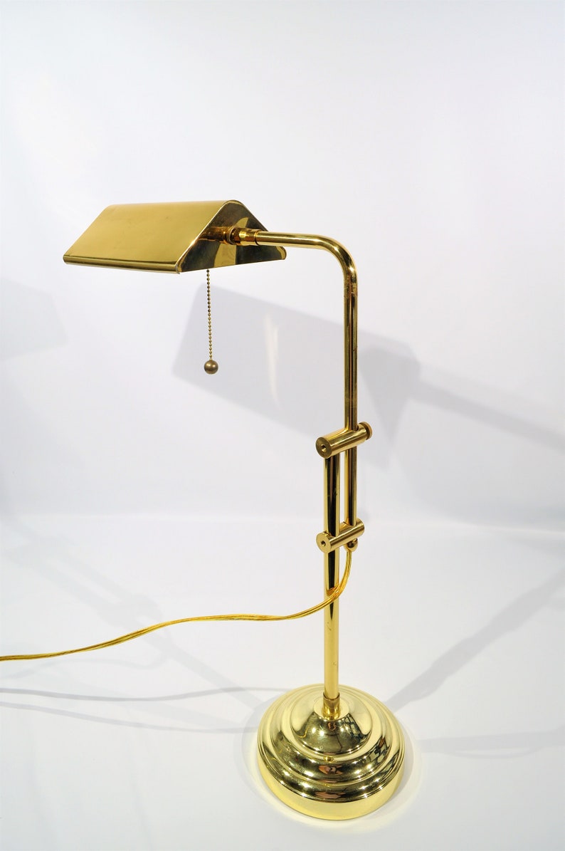 Mid Century Modern Adjule Desk Lamp Writers Parisian Retro Mad Man Pharmacy