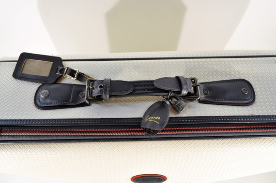 Grand sac de voyage fourre-tout vintage Ricardo Beverly Hills imprimé