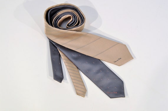 Vintage Oscar De La Renta Silk Necktie With Boat Prints - Etsy VTG OSCAR DE LA RENTA TIE main image 2