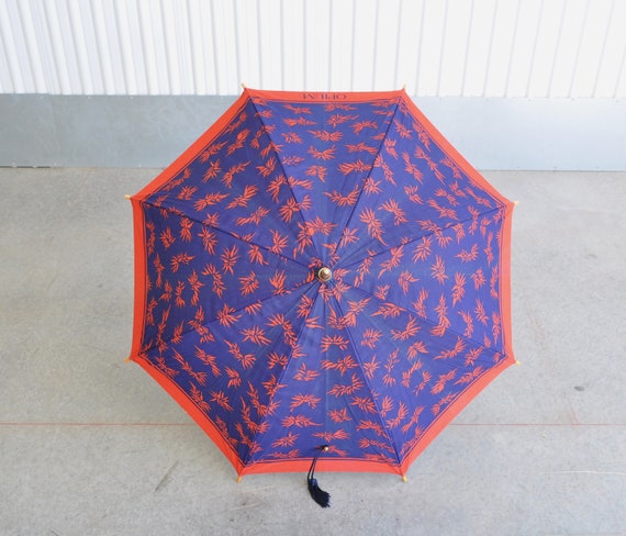 70s Vintage YSL Umbrella Wood Handle 