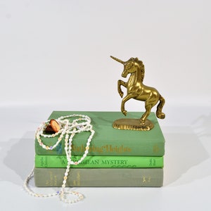 Brass Unicorn Statue