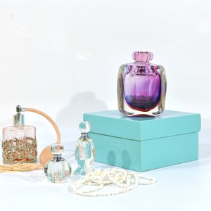 Vintage Fifth Avenue Crystal Perfume Bottle Without the Stopper