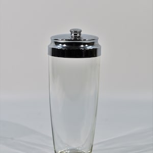 Hergestellt in Italien Retro Mid-Century Glas Cocktail Shaker