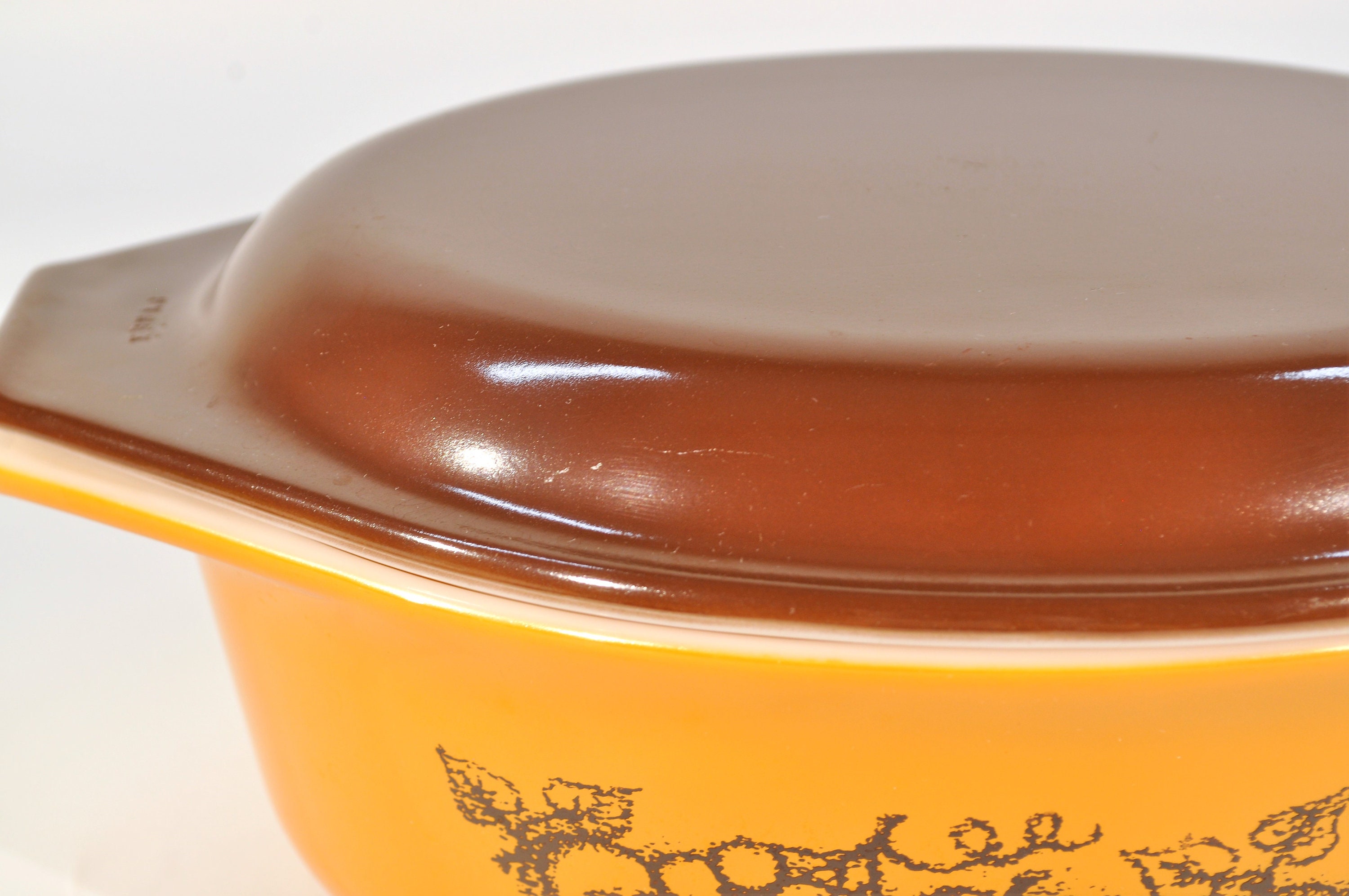 Quart Pyrex Vintage 1.5 Quart Pyrex Old Orchard Casserole With Lid - Etsy