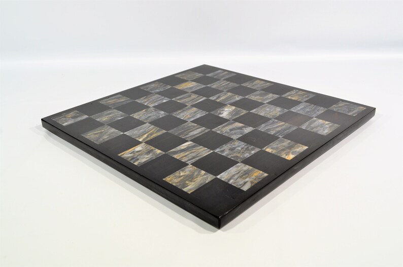 Mid Century Marble stone chess board bottle traycoffee table decormad man decorchess decor