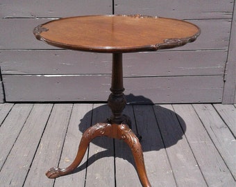 Antique Side Table Etsy