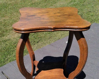 oak kids table