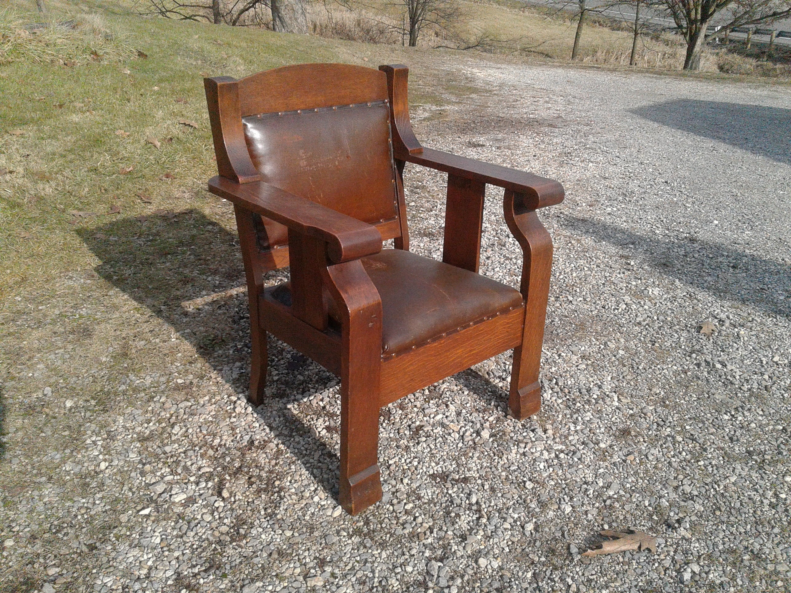 Mission Oak Chairs Etsy