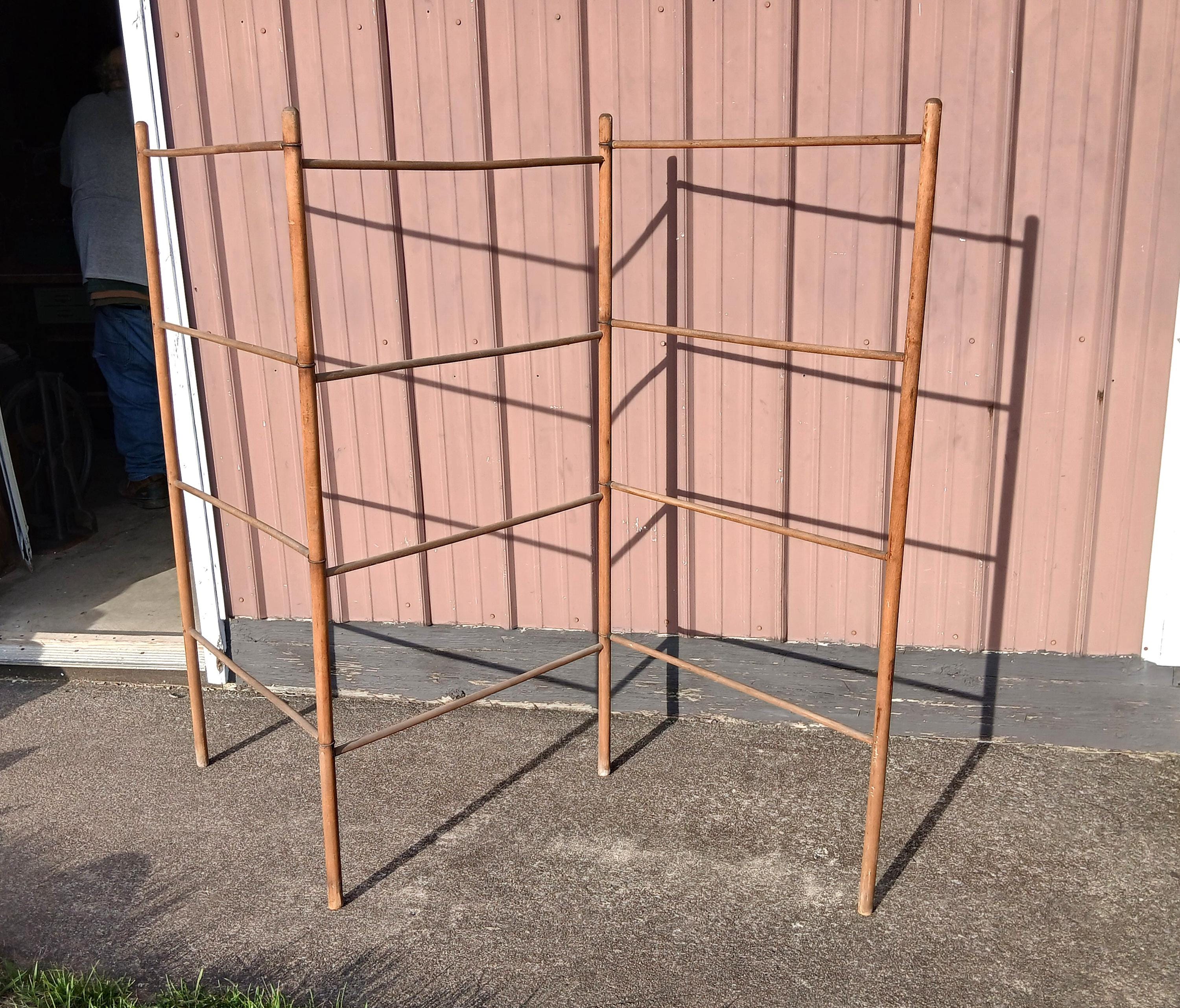 Antique Wooden Trifold Ladder Drying Rack 1900s - Etsy