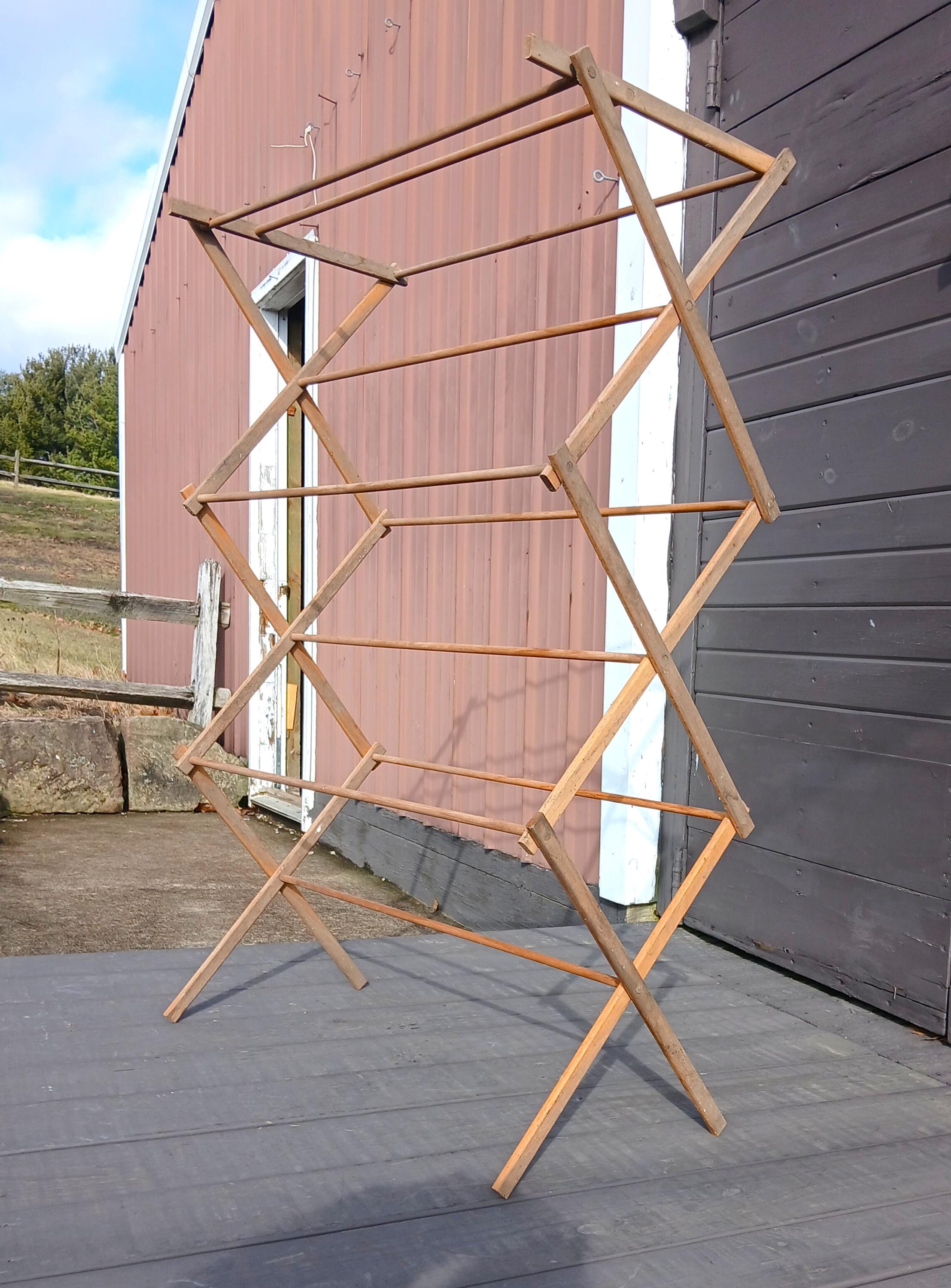 Antique Folding Rack - Etsy