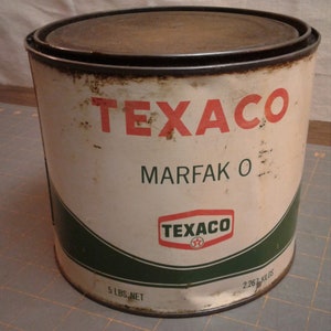 Vintage Grease Can - Etsy