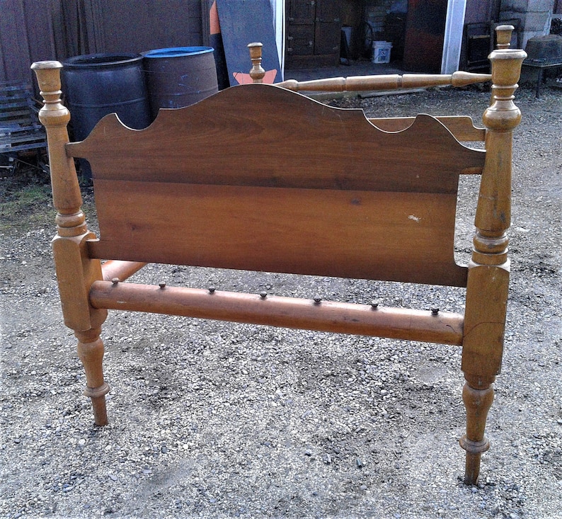 Antique Maple Rope Bed 1860s Era Etsy