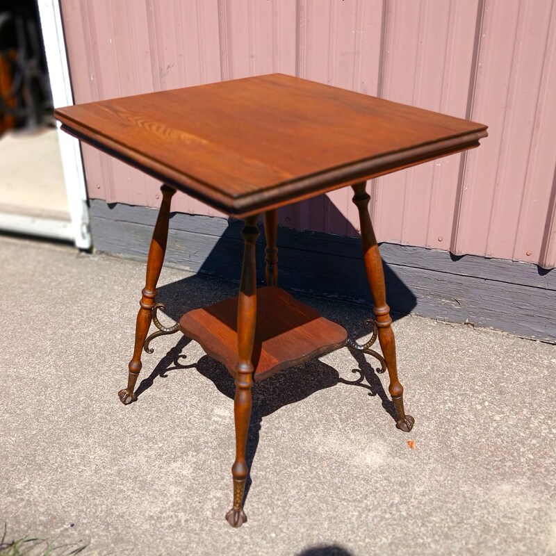 Antique Library End Table - Etsy