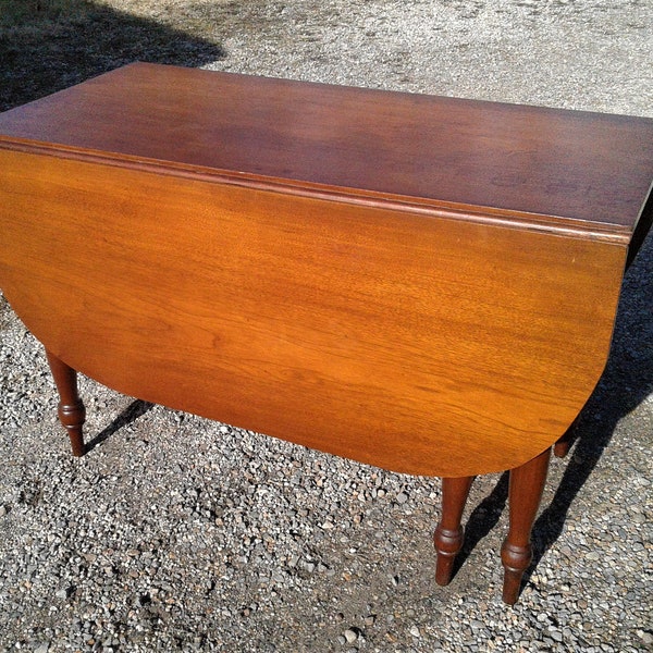 Drop Leaf Table Small Etsy