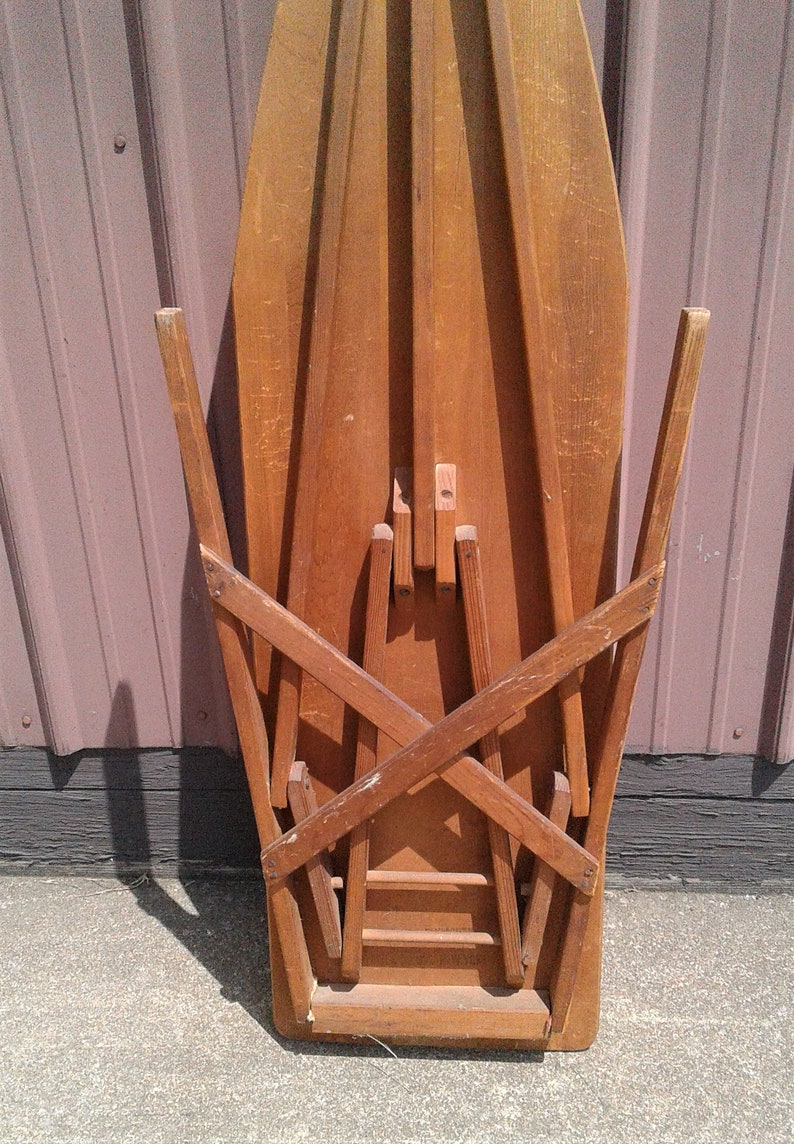Antique Folding Wooden Ironing Board 1920s Era - Etsy