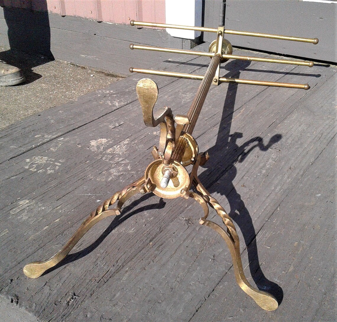 Antique English Brass Sheet Music Holder Orchestra Conductor Etsy