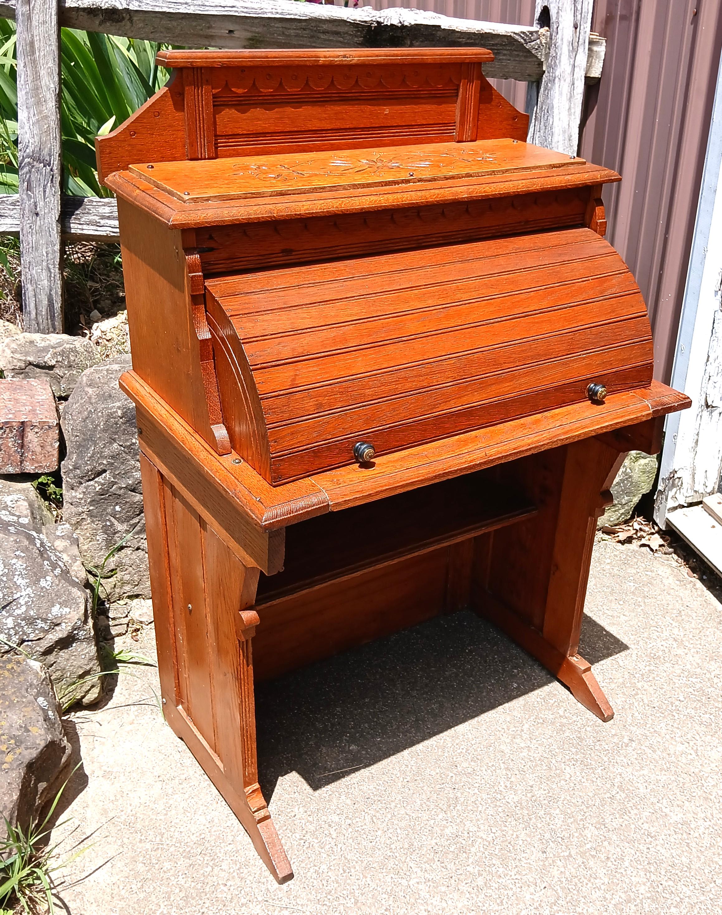 アントステラ 家具 勉強机 SLANT TOP DESK カントリー