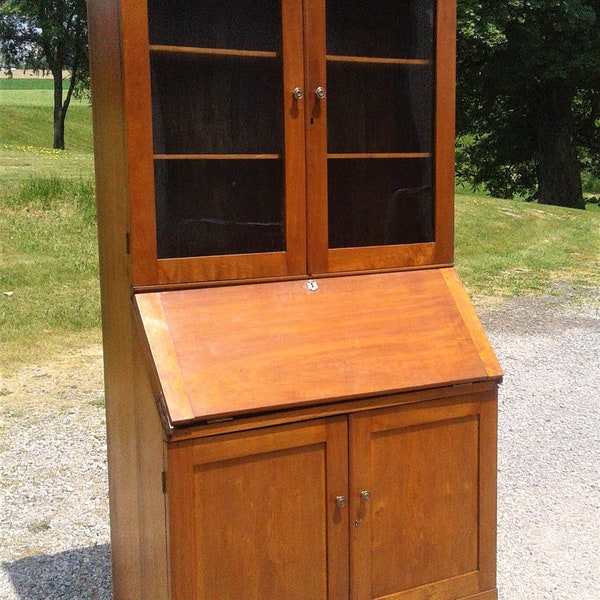 Antique Bookcase Etsy