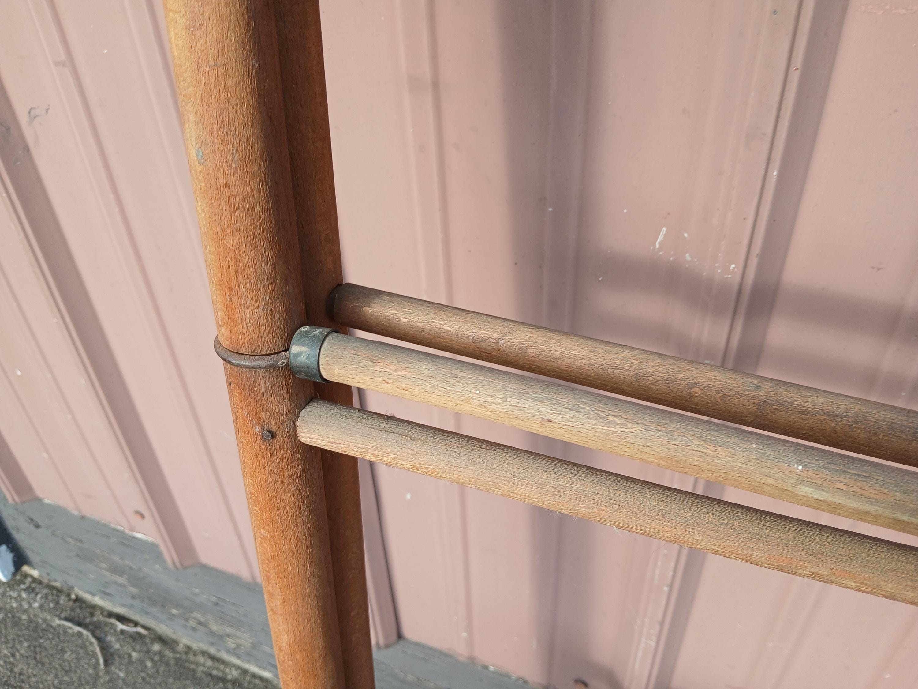 Antique Wooden Trifold Ladder Drying Rack 1900s - Etsy