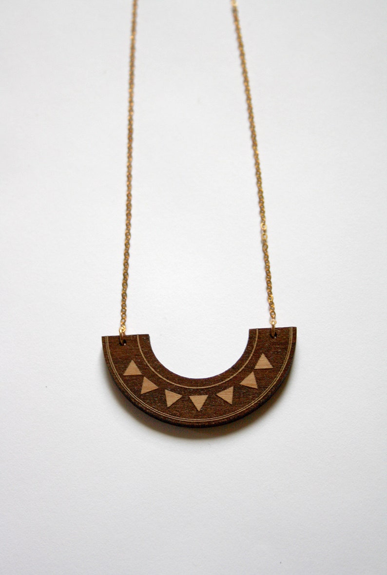 Collier Femme Mexicain Vintage Chaîne Perle Aztèque Maya - Style Bohème Tribal