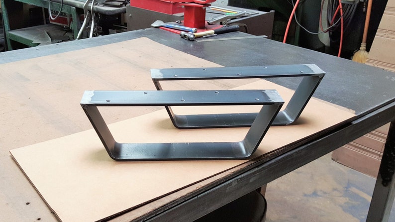 Custom Order Coffee Table Metal Legs Model #FCB053 12 H x 20 W