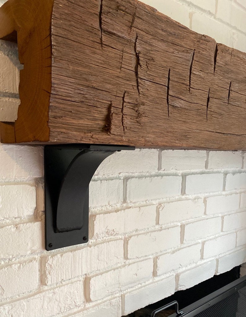 Fireplace Mantel Support SOLD INDIVIDUALLY Mantel Rustic Etsy Canada