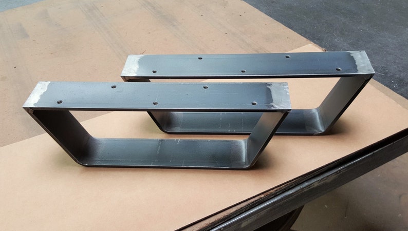 Custom Order Coffee Table Metal Legs Model #FCB053 12 H x 20 W