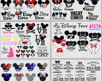 Download Disney svg bundle | Etsy