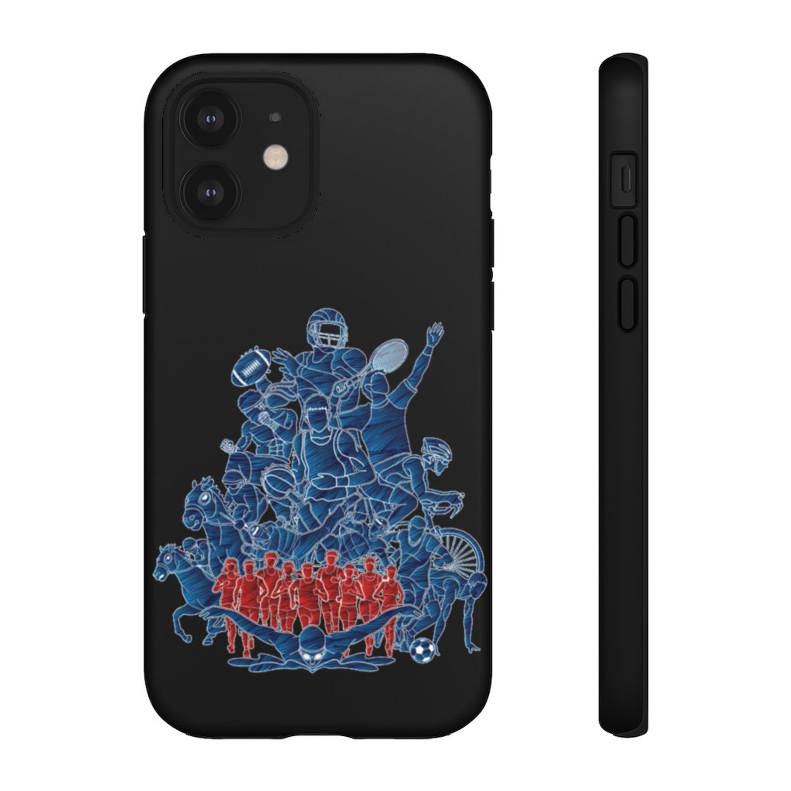 Athletes Tough Phone Case Etsy