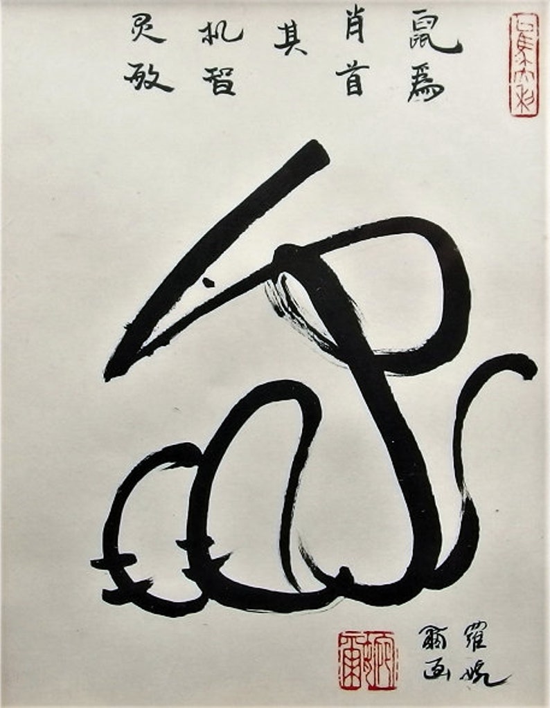 восточный гороскоп крыса. забавные символы года. крыса по китайски. китайский символ год крысы. крыса по китайски.