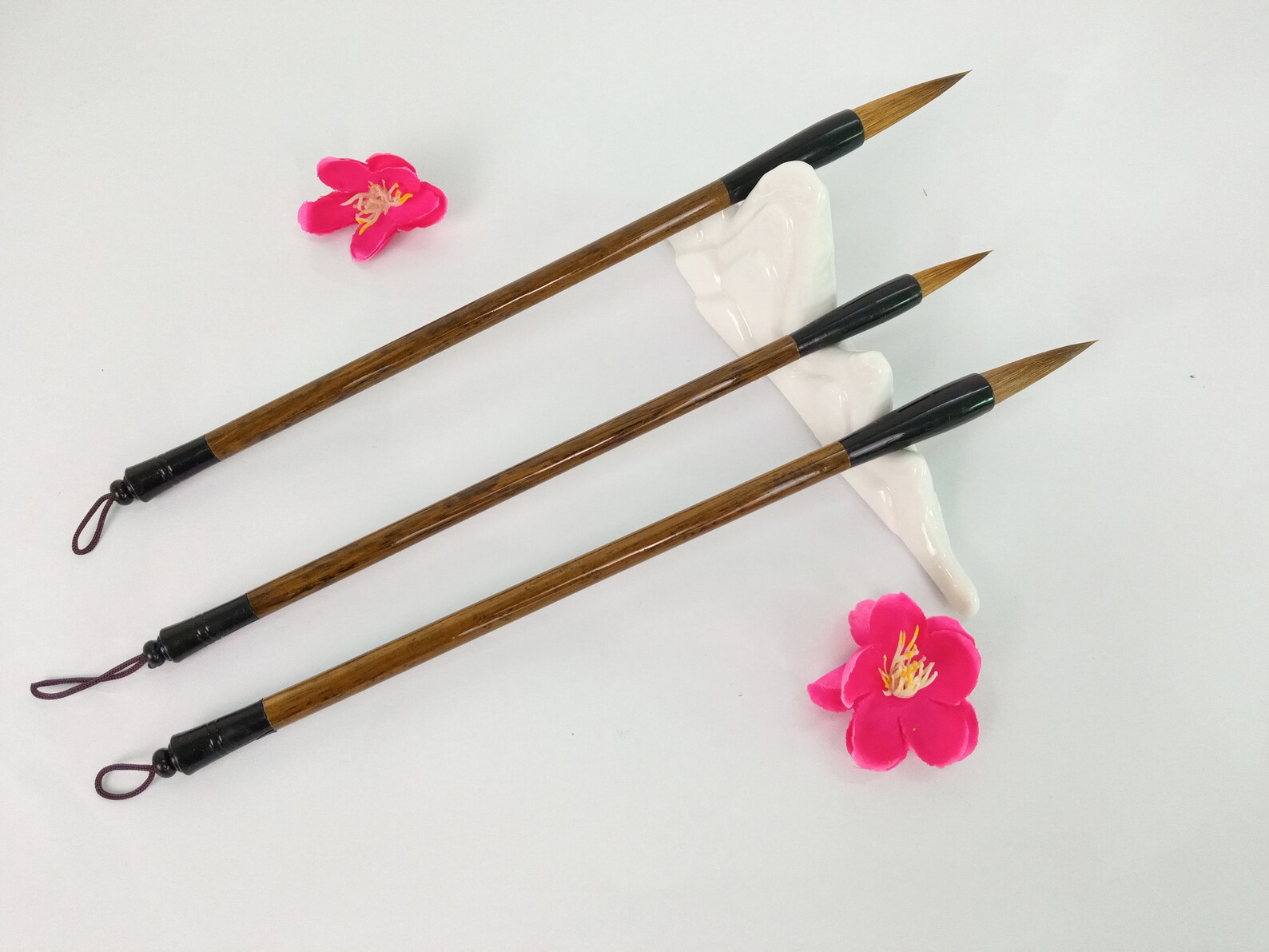 Porcelain Calligraphy Brush Holder / Chinese Calligraphy Brush Etsy