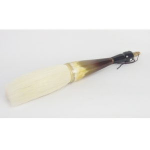 Pennello per calligrafia cinese di grandi dimensioni / Pennello per pittura Sumi-e in pelo di capra morbido / Pittura ad acquerello o a inchiostro / 12 pollici 32 cm di lunghezza