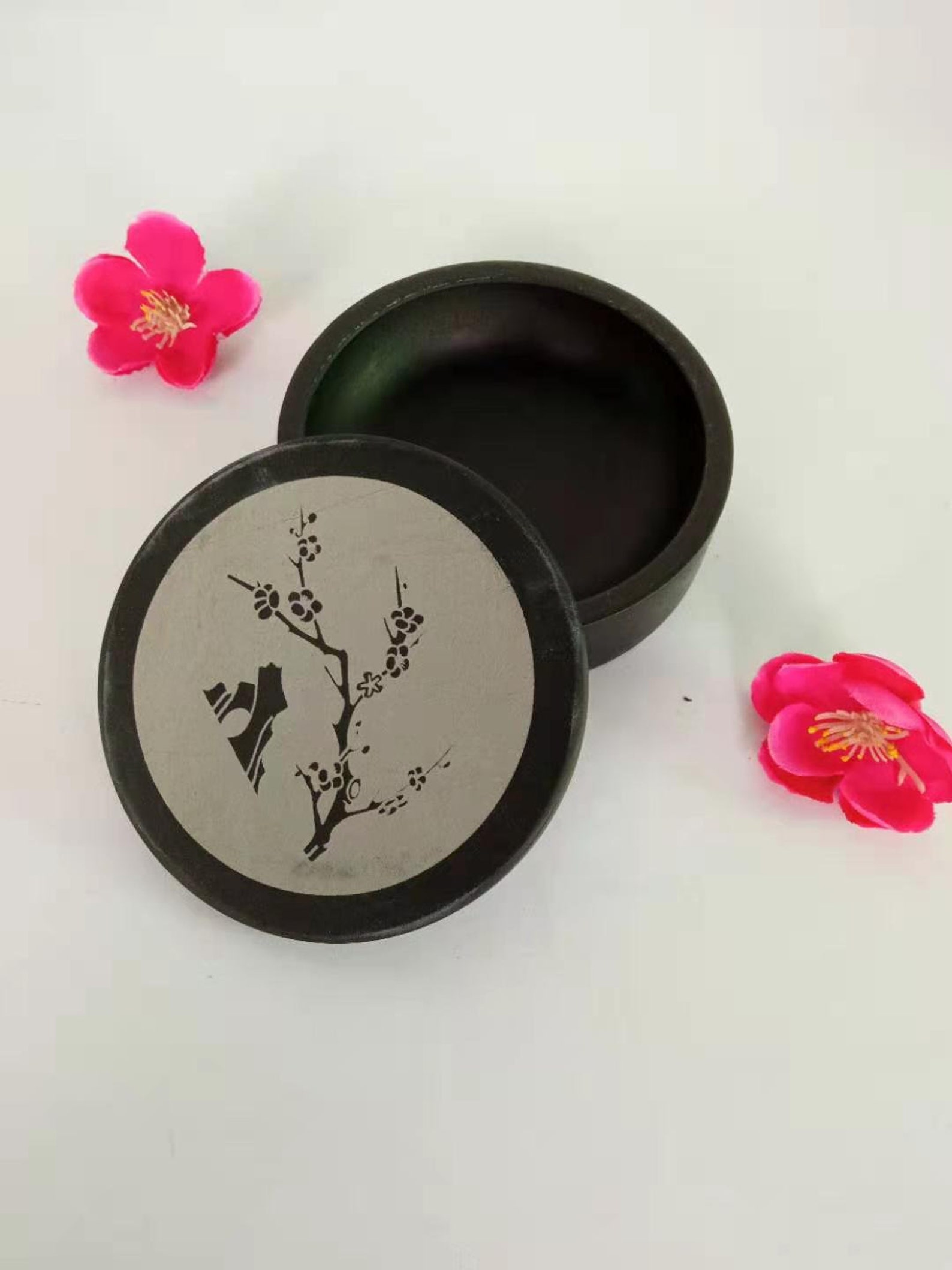 Chinese Calligraphy Inkstone / Sumie Natural Ink Stone With Etsy