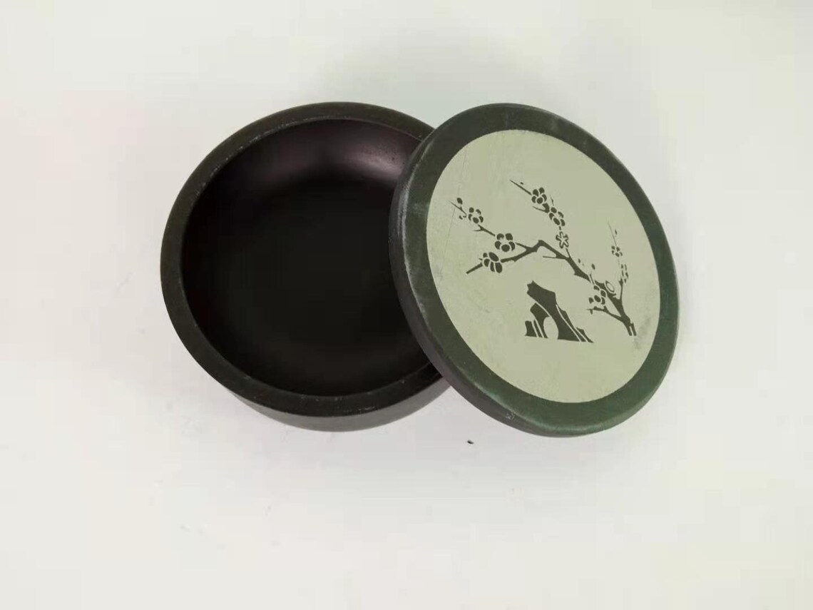 Chinese Calligraphy Inkstone / Sumie Natural Ink Stone With Etsy