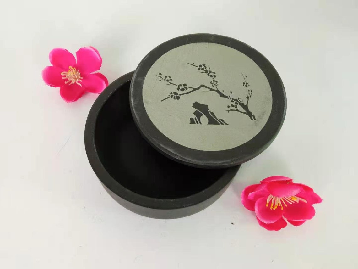 Chinese Calligraphy Inkstone / Sumie Natural Ink Stone With Etsy