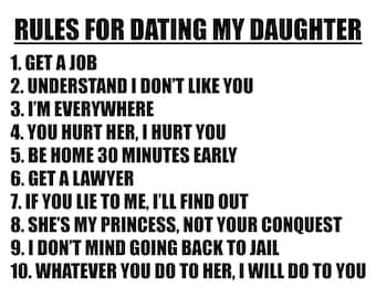 Dating my daughter | Etsy