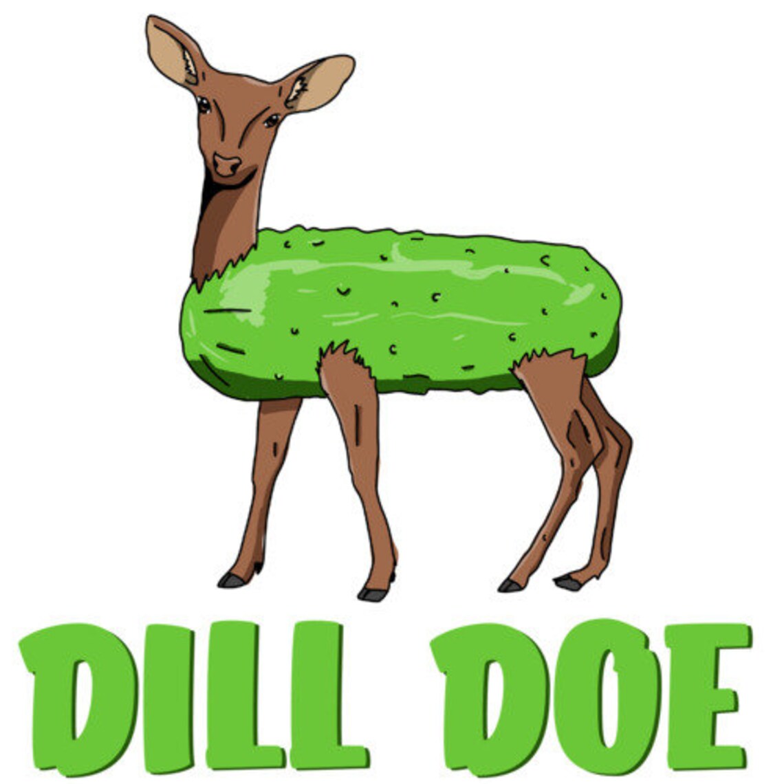 Dill Doe Funny Sexual Offensive Pun Tshirt Etsy
