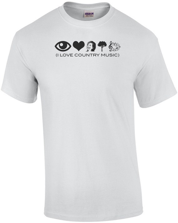 Country Music T-Shirt Heart Western Love Country Gift Country Music T-Shirt Heart Western Love Country Gift