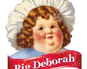 Big Deborah - Little Debbie Parody - Funny T-Shirt - Sarcastic Vintage Humor T-Shirt - Funny Gag Gift For Women. Food Humor Snack T-Shirt