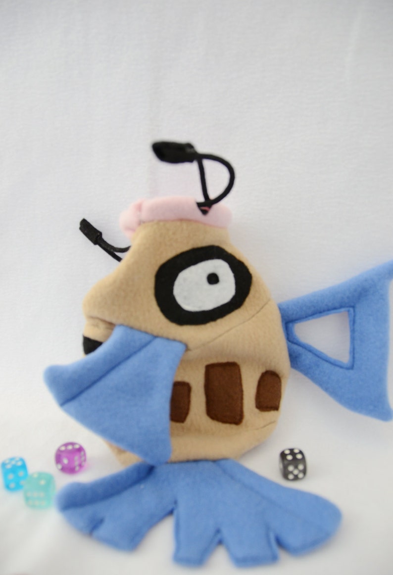 Pokemon Feebas Dice Bag Plush Drawstring Pouch | Etsy