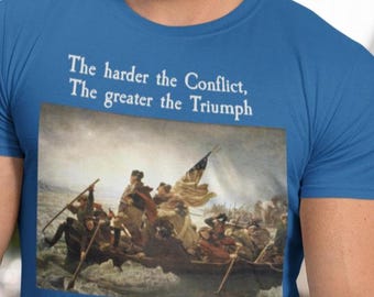Washington Crossing the Delaware-Classic Edition t-shirt-Vintage Art History Shirt