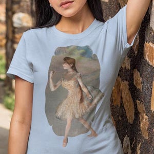 Vintage Balletcore T-Shirt: Edgar Degas Danseuse Art