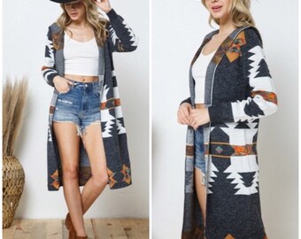 western sweater jacket