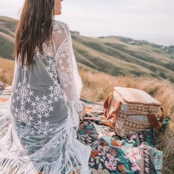 Sheer maxi kimono clearance